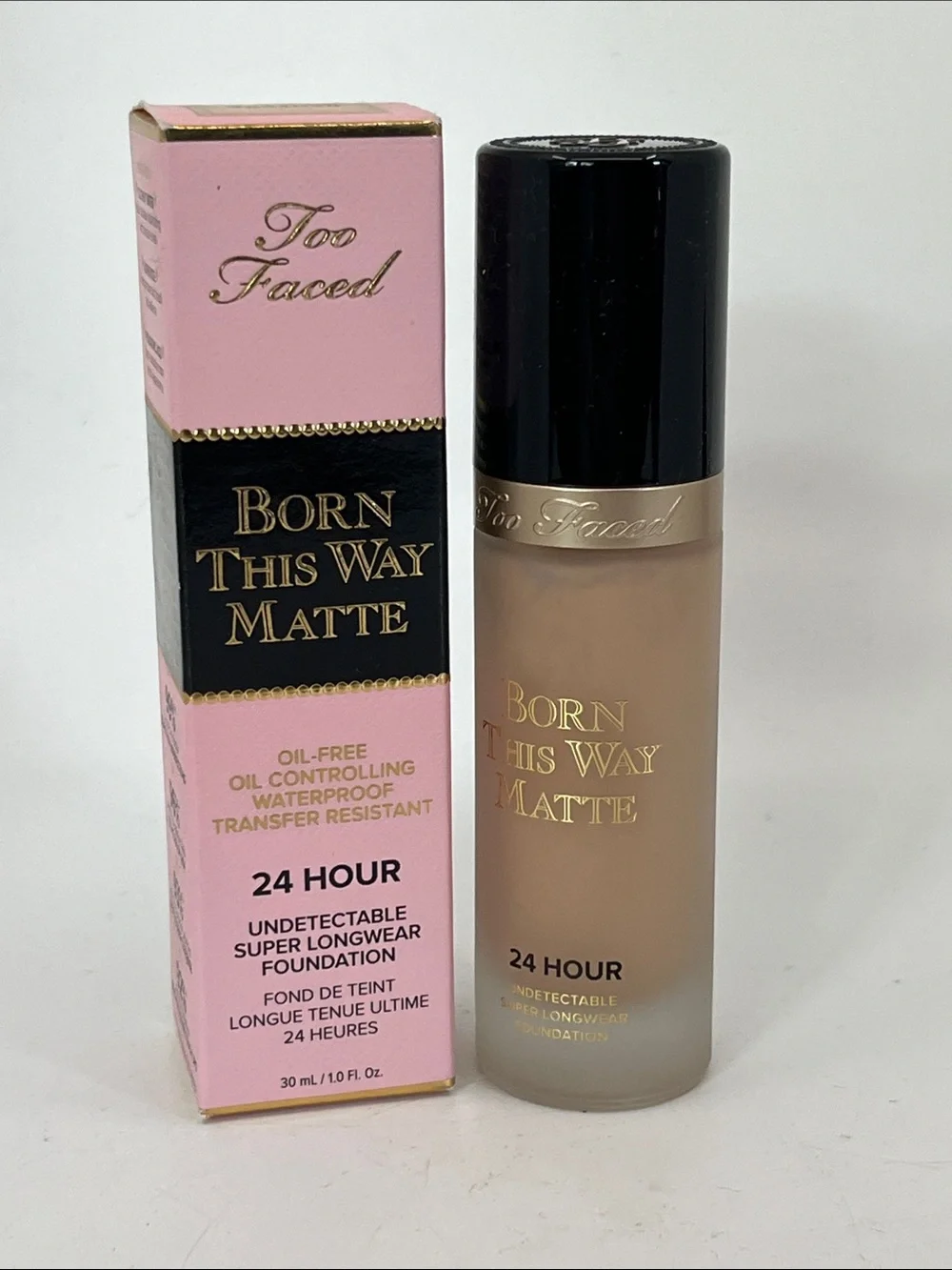 Too Faced Born This Way Matte 24 Hour Foundation — Seashell — 1 Oz.